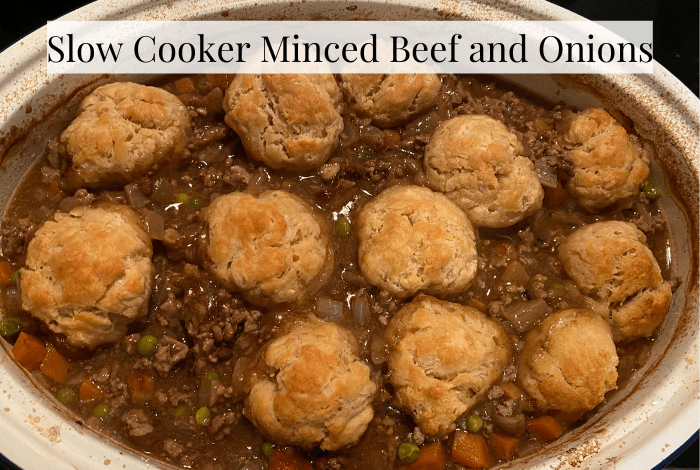 Slow Cooker Minced Beef and Onions Recipe.... The Diary of a Frugal