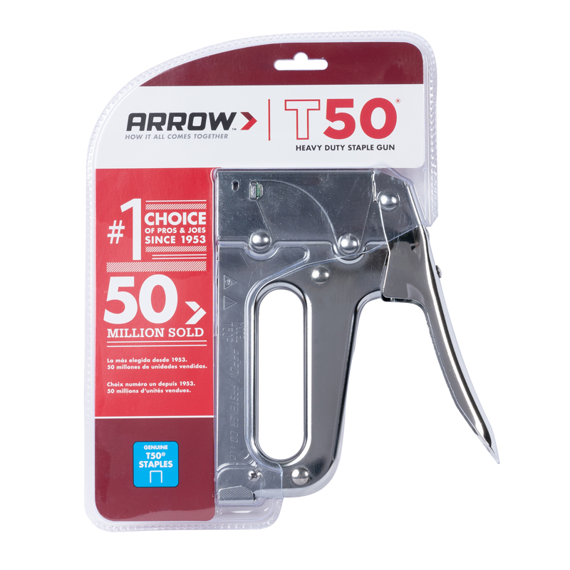 ARROW T50 HD STAPLE GUN TACKER T50P Staple Guns Hancock Lumber Shop