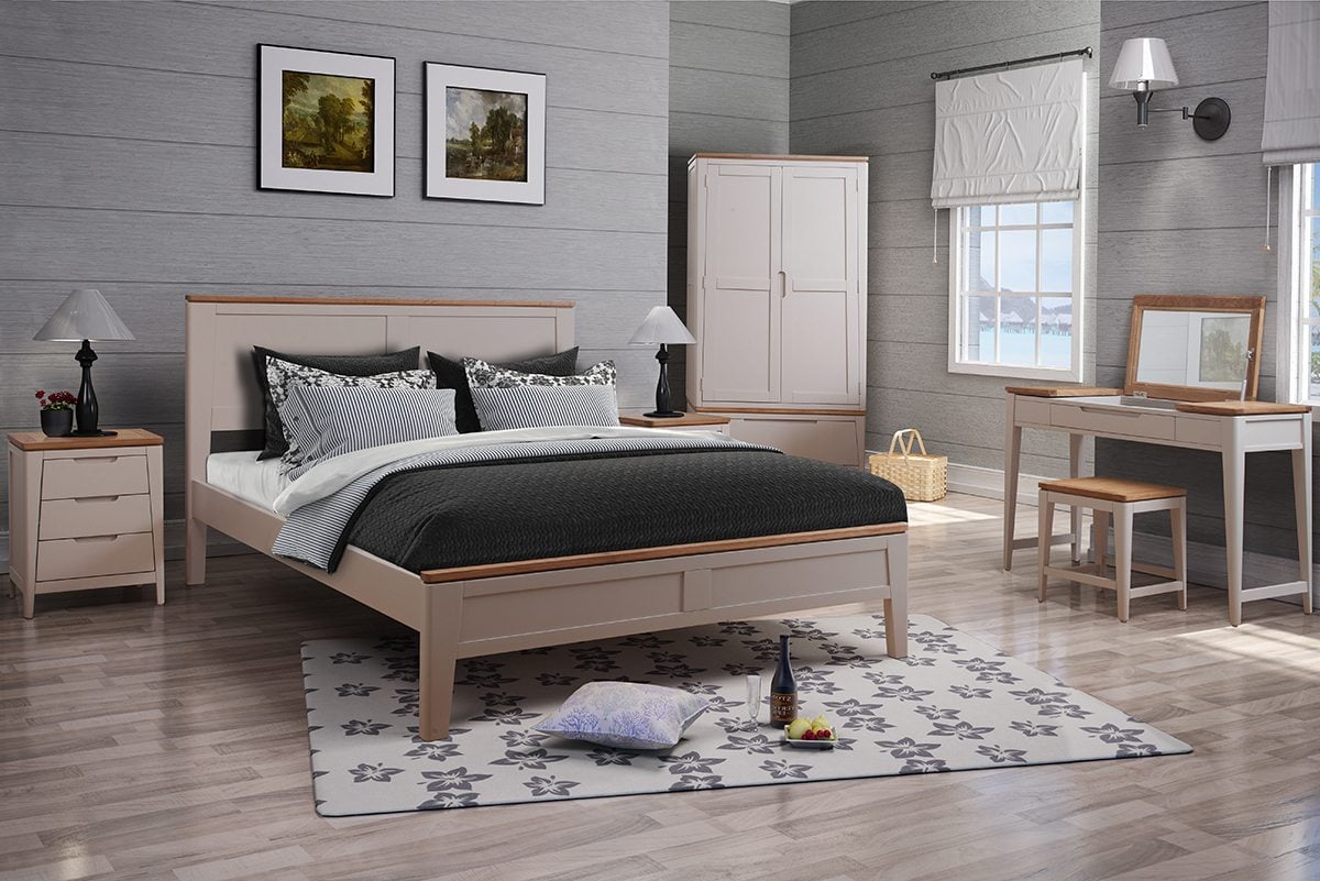 Ashby 3 Drawer Bedside Table Michael Murphy Home Furnishing