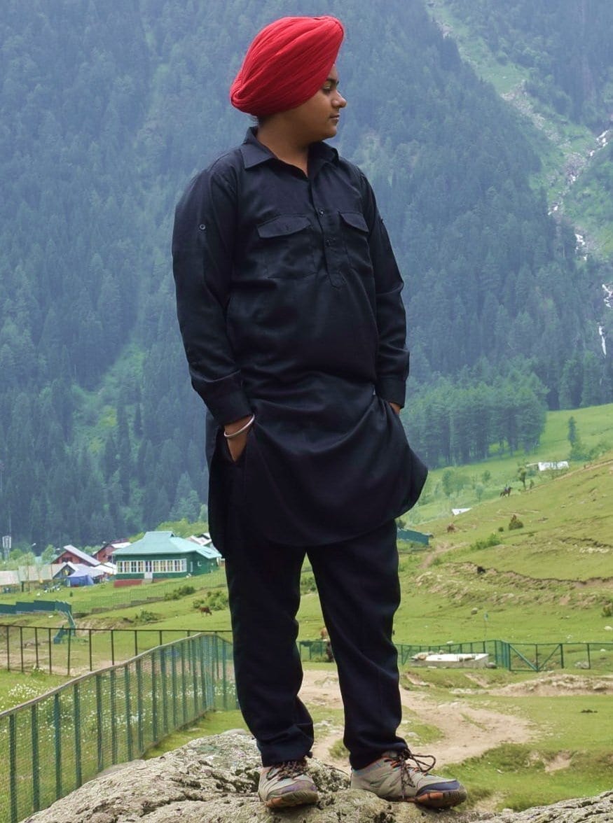 Muktsari Kurta Pajama Traditional Punjabi Custom Stithced for Men KP007