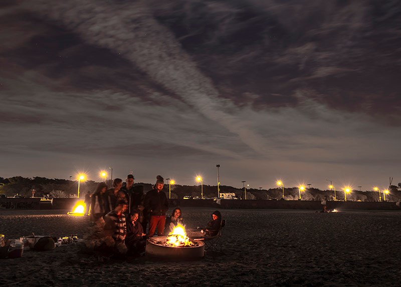 Final Weekend of Ocean Beach Bonfires for 2023 (Ends Oct. 31)