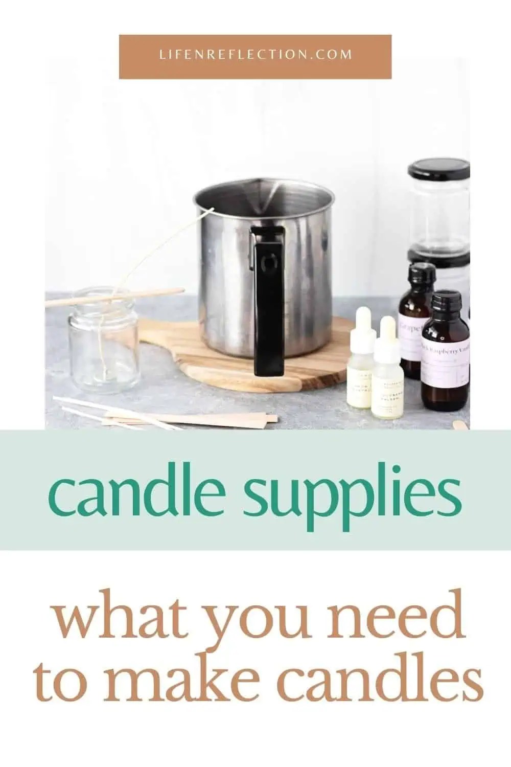 DIY Candle Making Supplies List Everything I Use to Make Candles