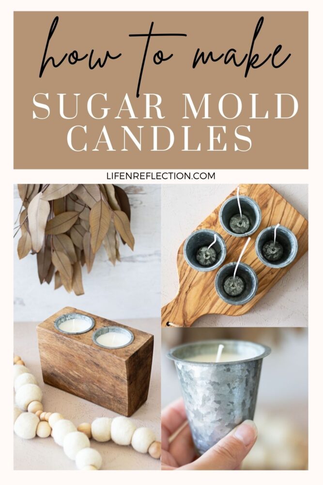 How to Make Sugar Mold Candles to Refill Inserts