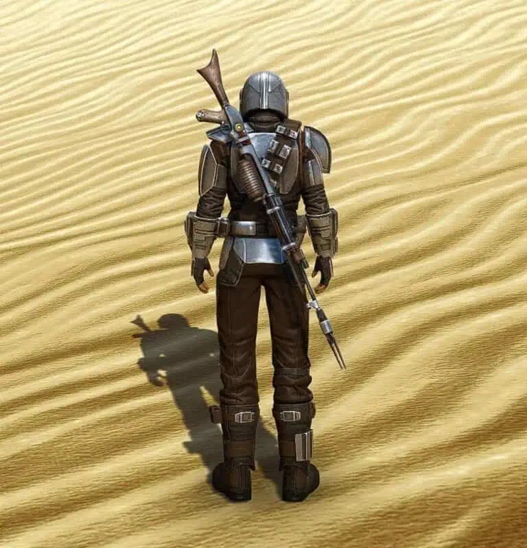 SWTOR released a Din Djarin themed cosmetic armor yesterday r