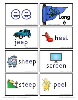 Long E Vowel Sound Activities and Worksheets | Made By Teachers