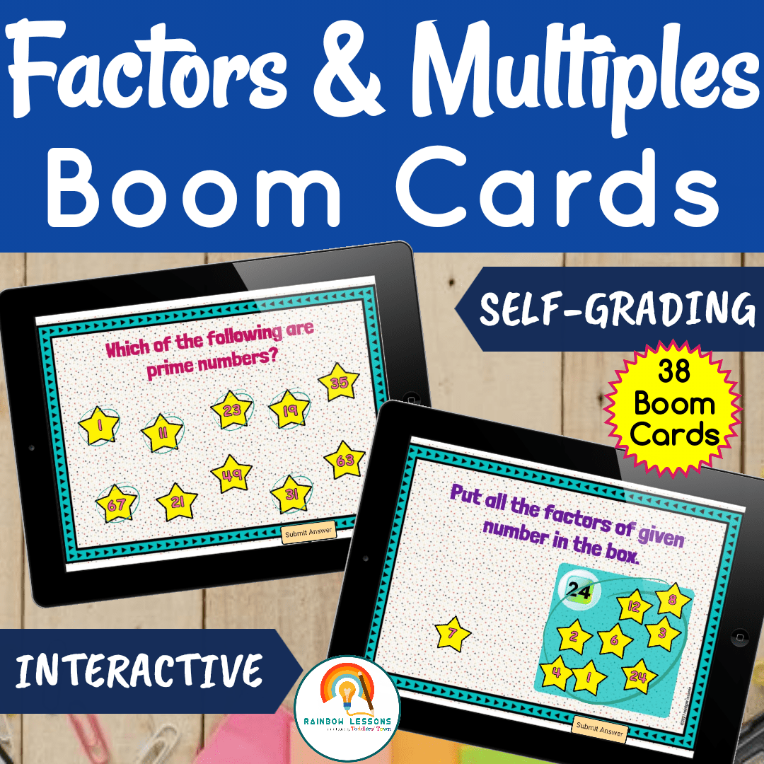 Factors and Multiples Game Factors and Multiples Made By Teachers