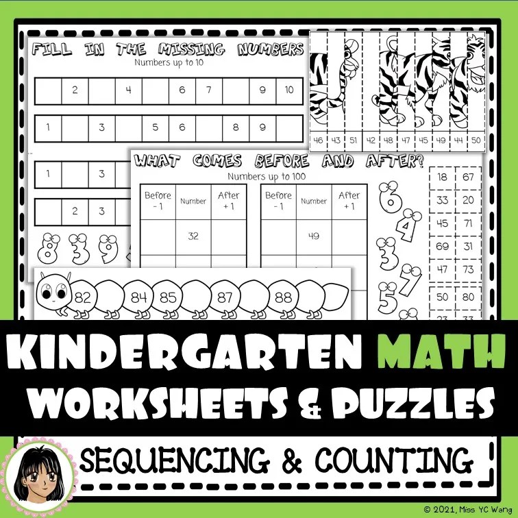 Number Sequencing Math Worksheets Made By Teachers