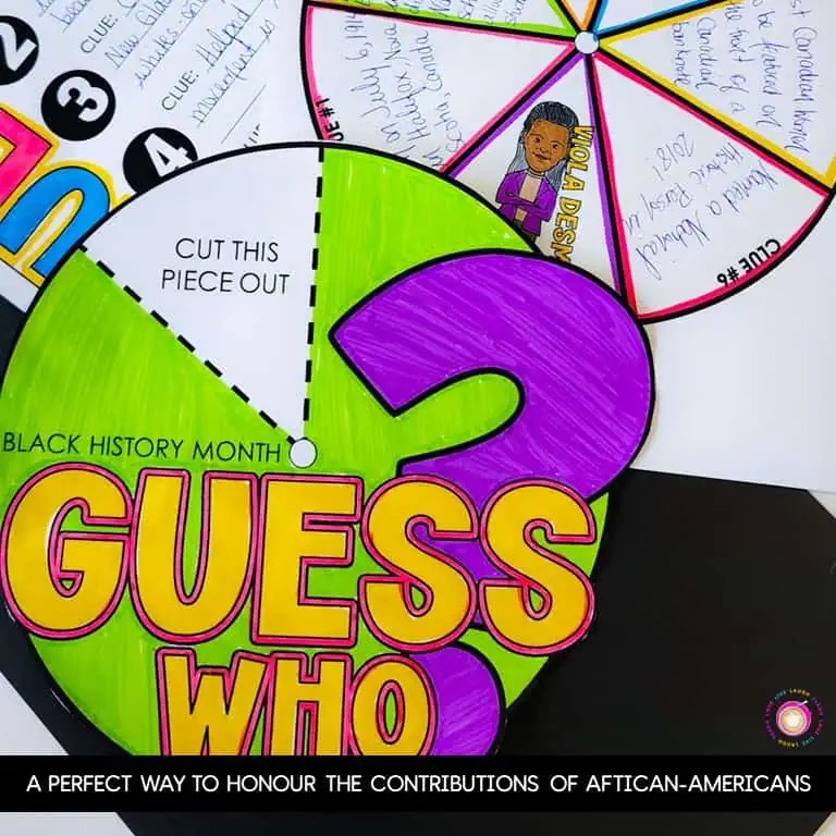 Black History Month Activity | Interactive Spinner | Made By Teachers