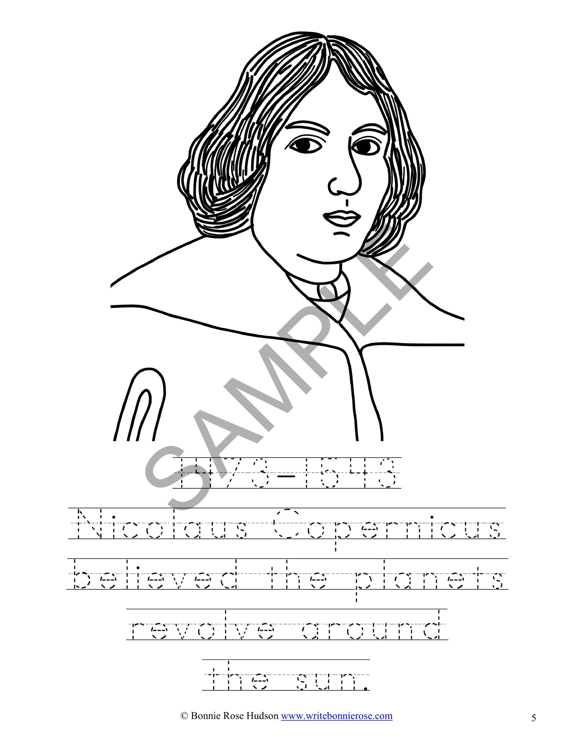 Famous Scientists Coloring BookLevel B Made By Teachers