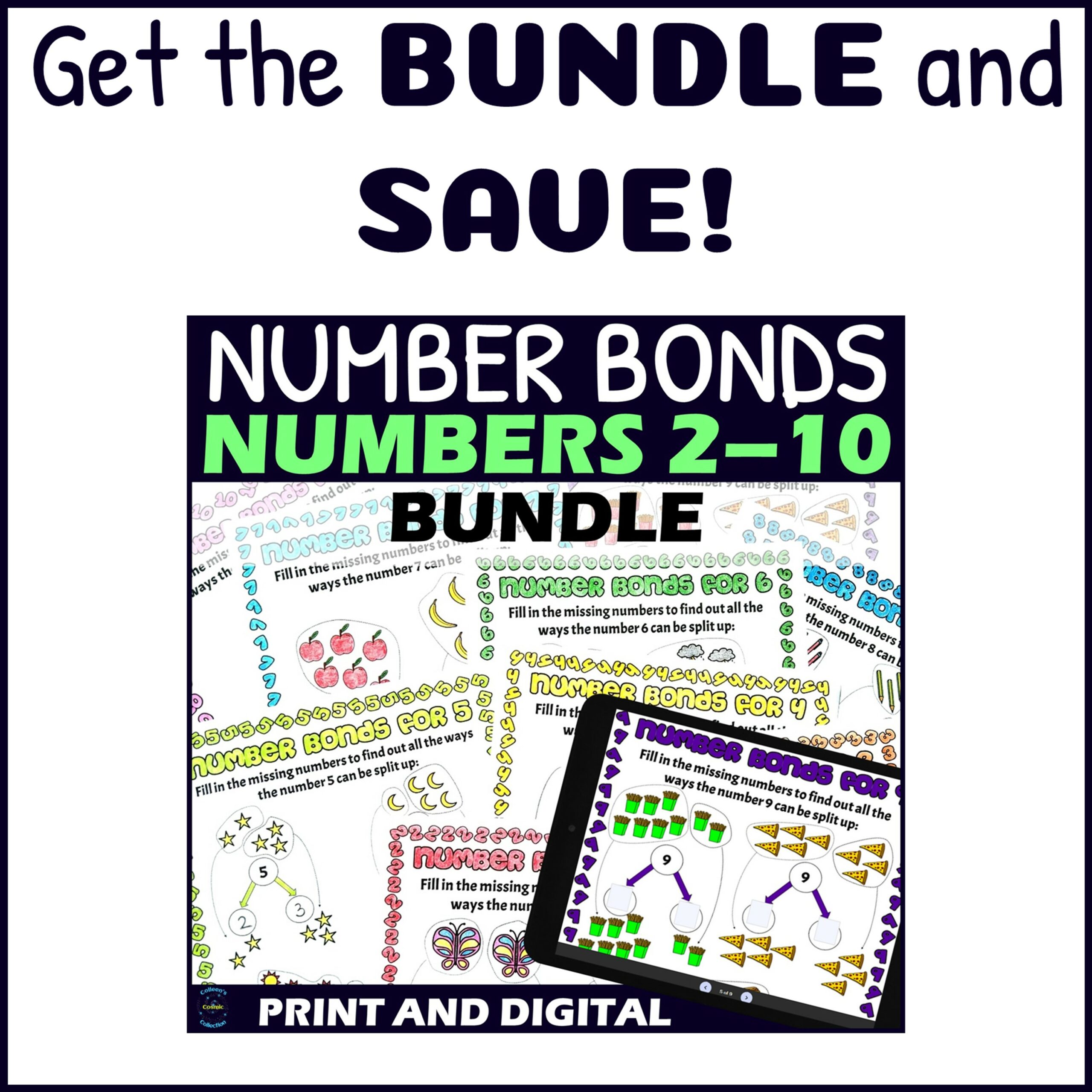Number Bonds Activity FREE | Number 6 | Printable | Made By Teachers
