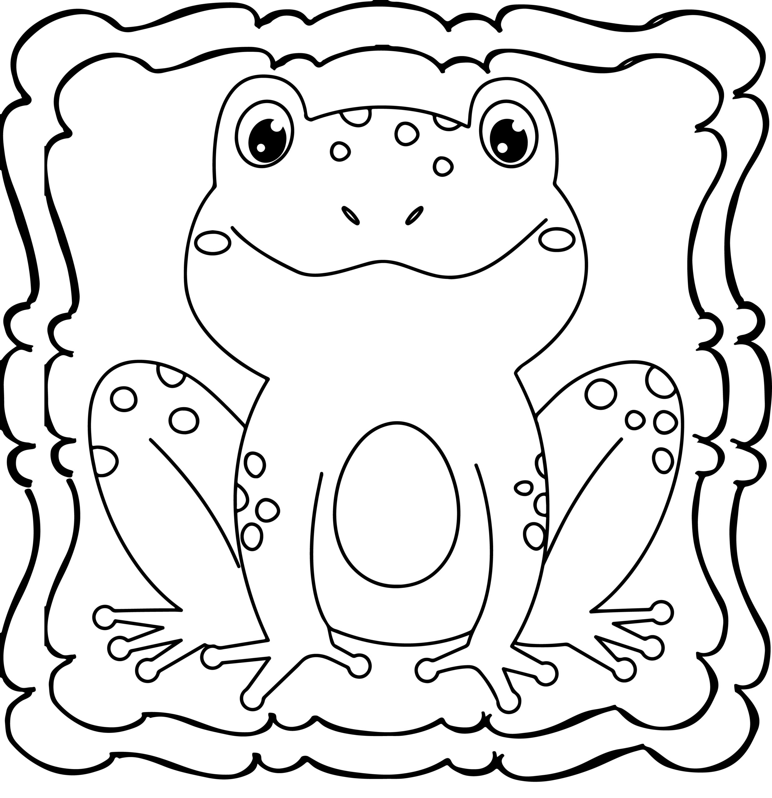 Printable Frog Coloring Pages [2025]