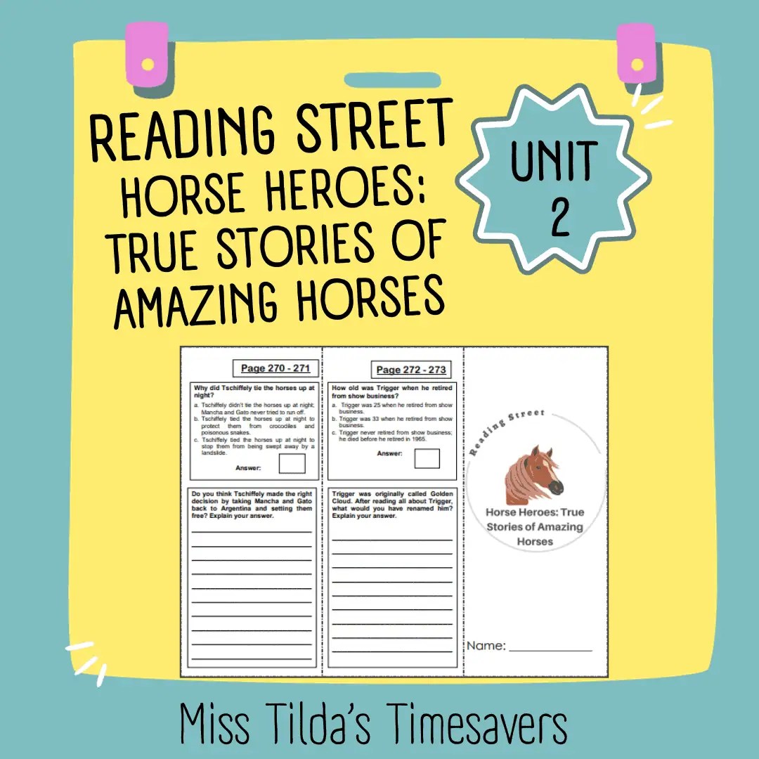 Horse Heroes True Stories of Amazing Horses Made By Teachers