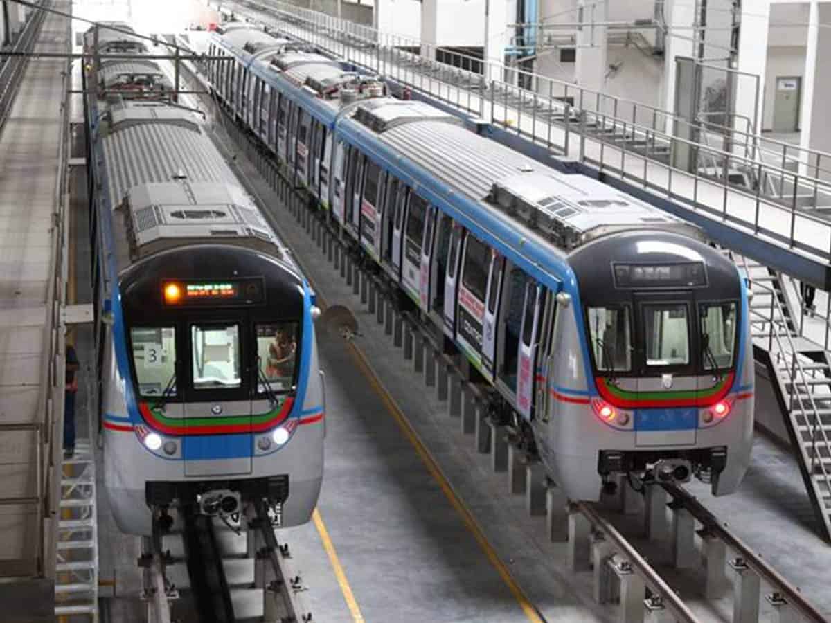 Hyderabad metro timings rescheduled due to COVID lockdown