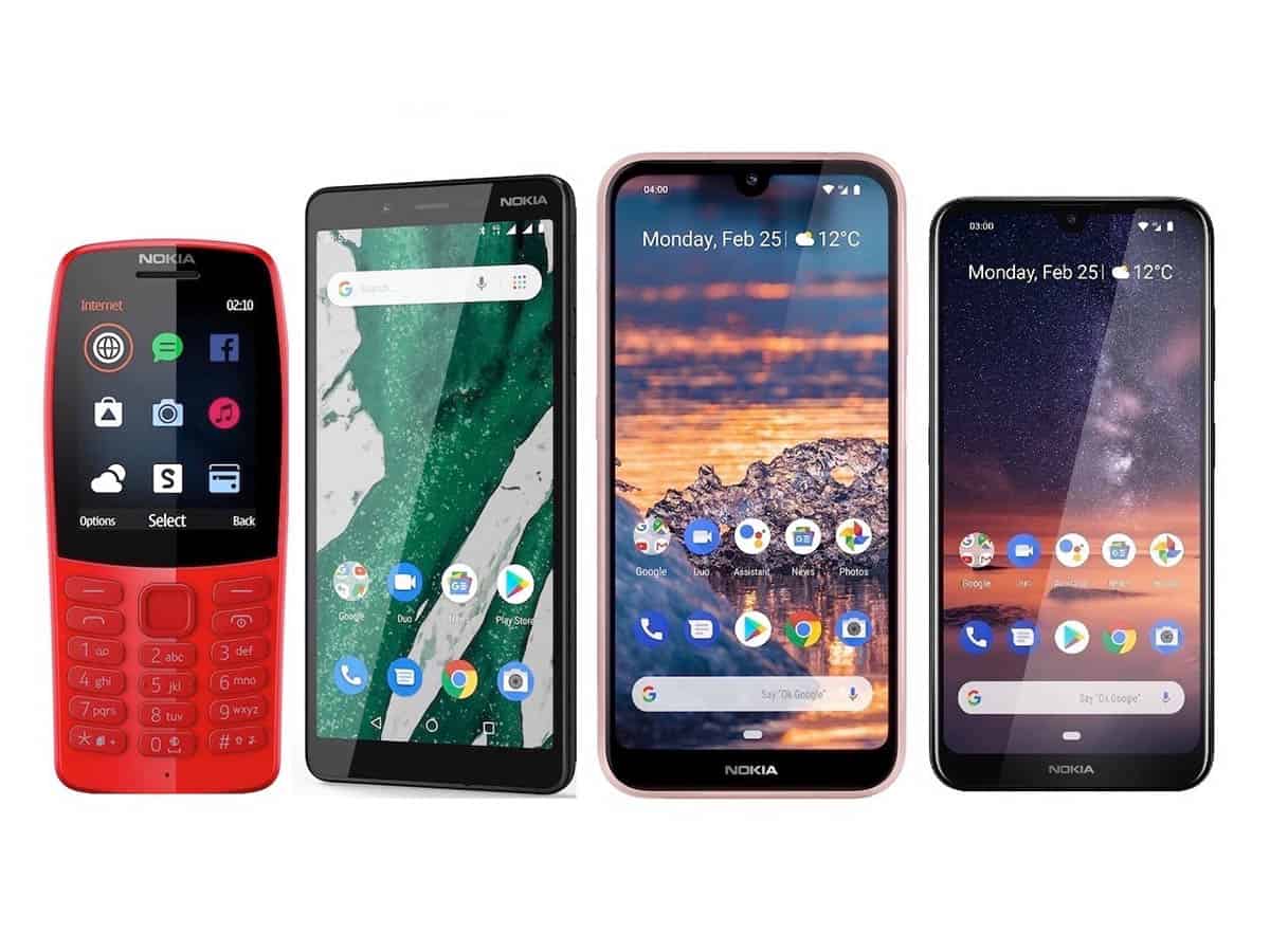 Nokia launches 4 new affordable phones in India