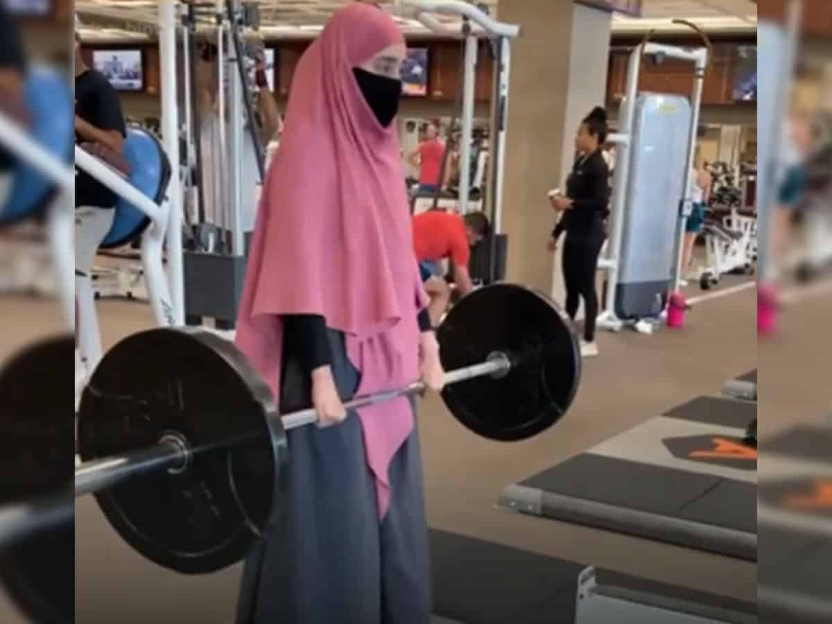 Hijabclad woman’s workout video breaks the