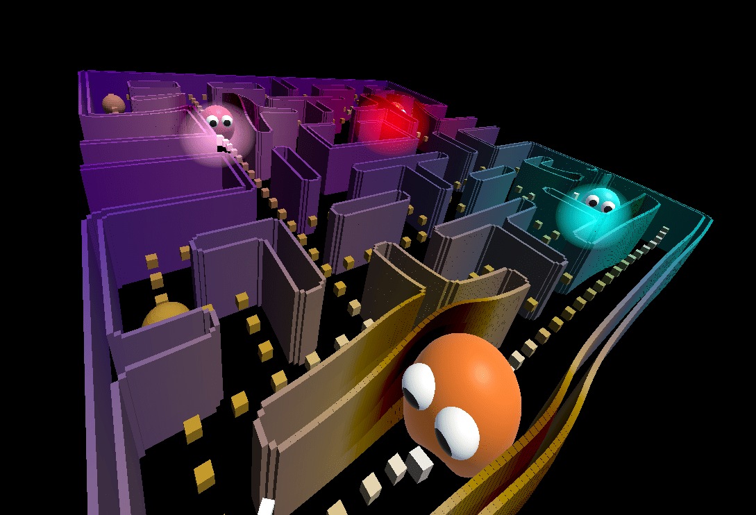 Outdoor Pacman VR on SideQuest Oculus Quest Games & Apps including