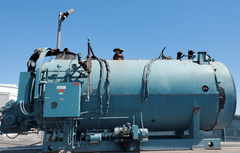 Used CBI 200 300 Cleaver Brooks 300 HP Steam Boiler, Natural Gas