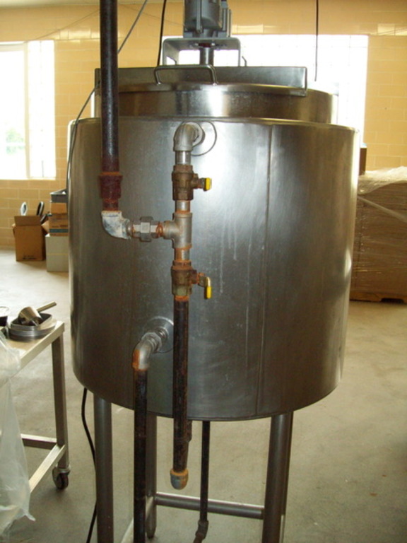 Used Badger 50 Gallon Stainless Steel Kettle