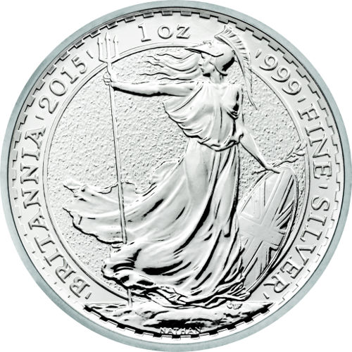 Buy 2015 Silver British Britannias (.999, BU)