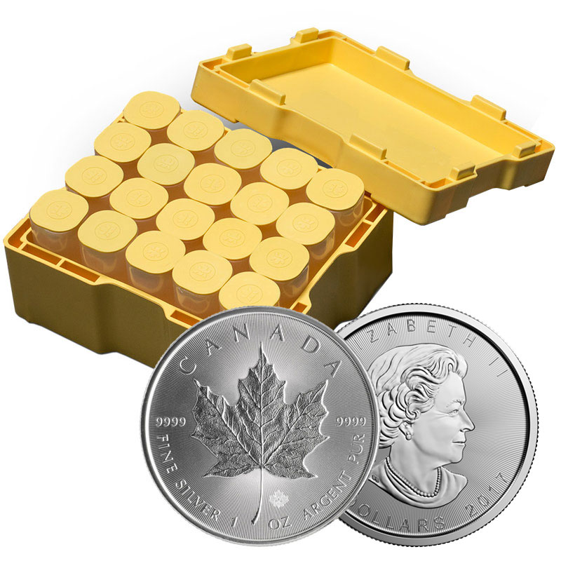 Buy 2017 1 oz Silver Canadian Maple Leaf Monster Boxes