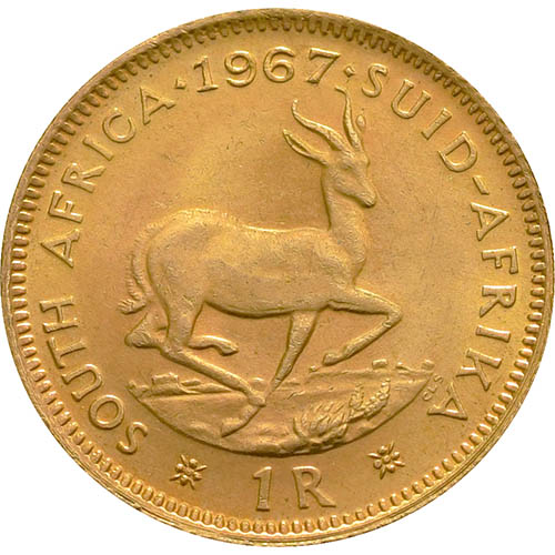 Buy 1 Rand South African Gold Coins (AU)