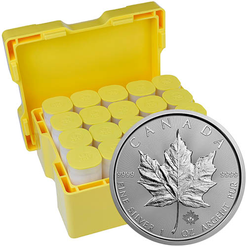 Buy 2018 1 oz Silver Canadian Maple Leaf Monster Box