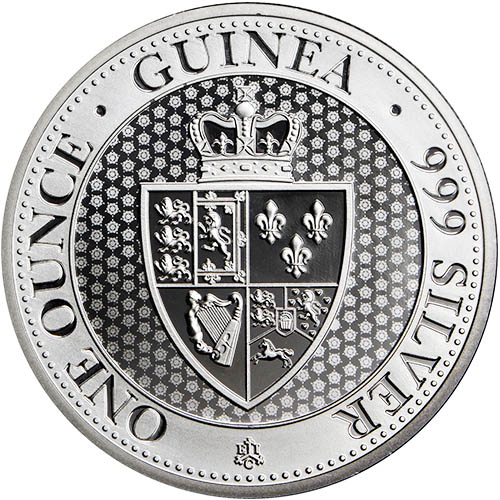 2018 Silver Saint Helena Spade Guinea Shield Coins (BU)