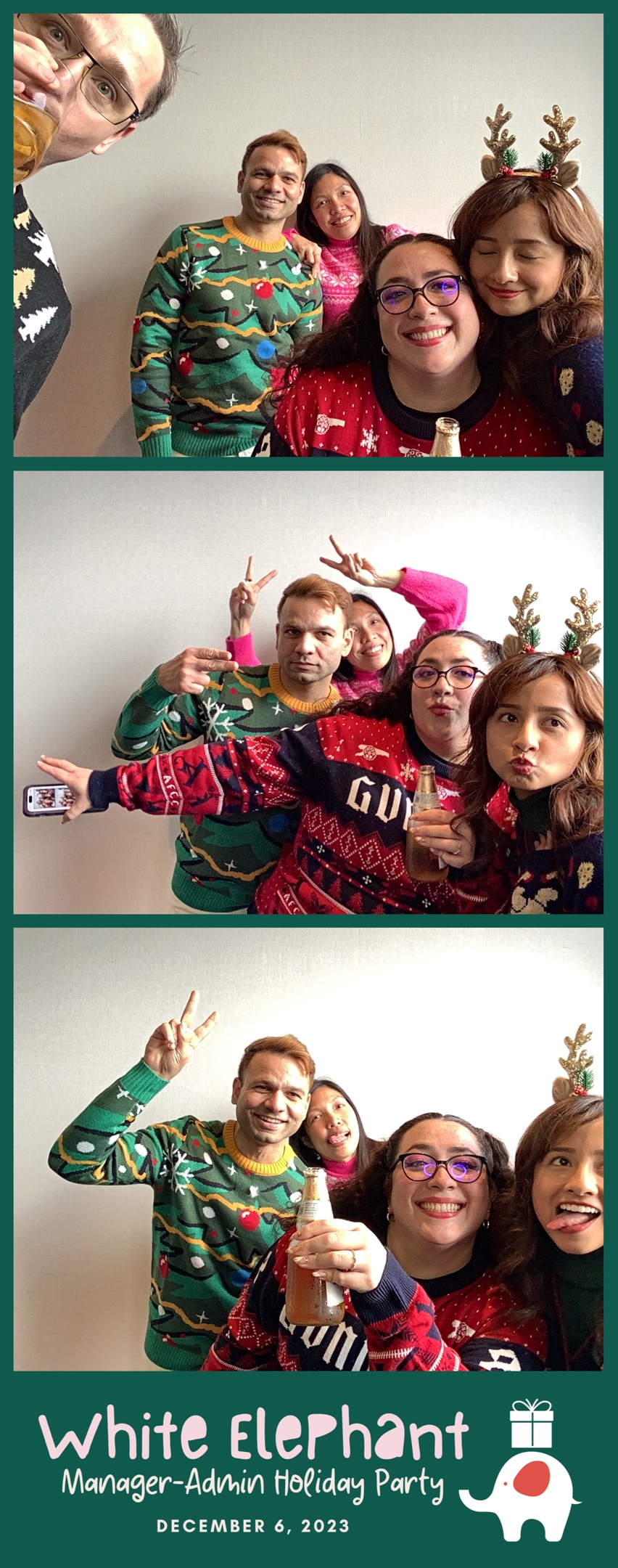 White Elephant ManagerAdmin Party 2023