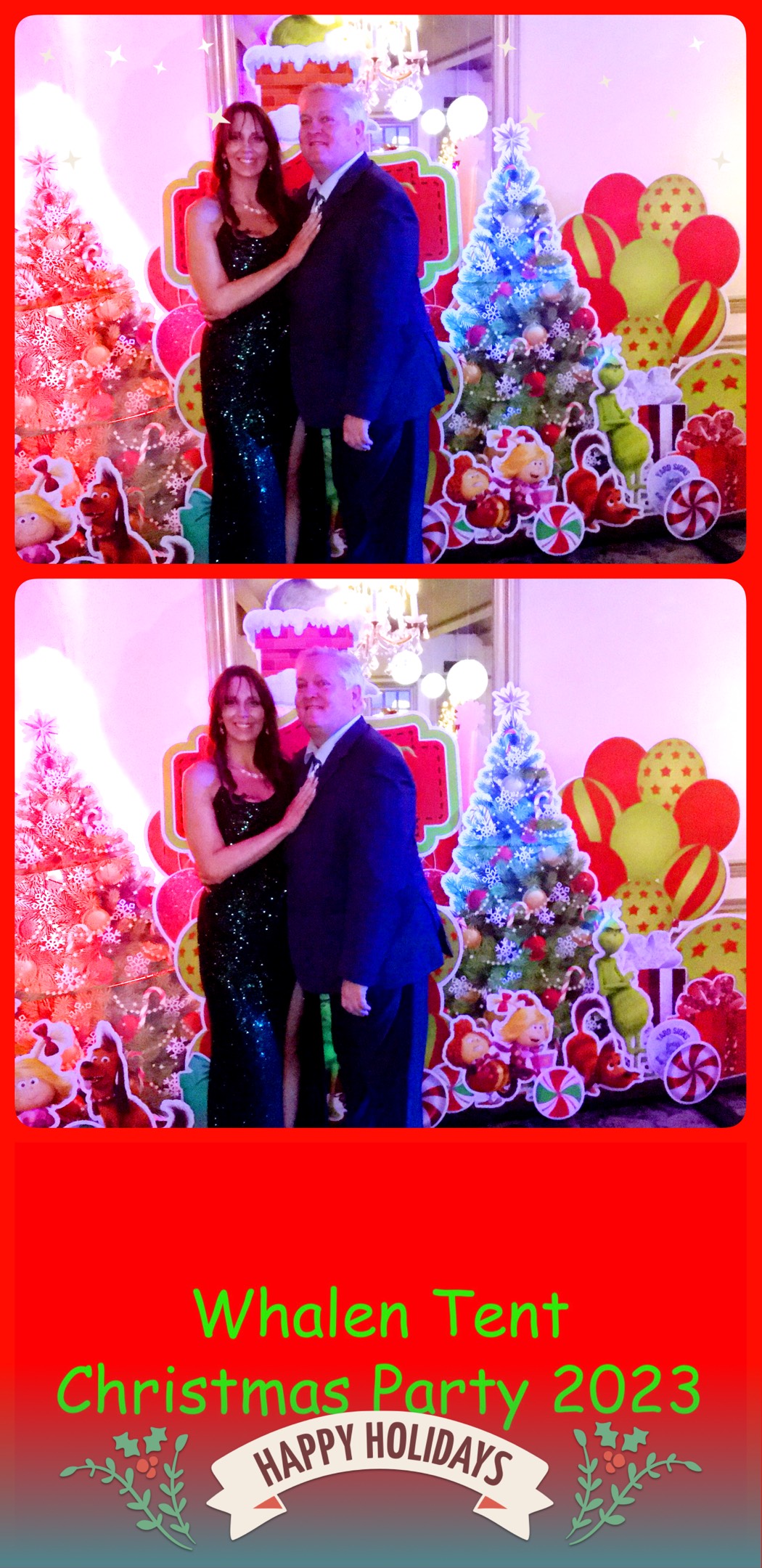 Whalen tent Holiday Party 2023