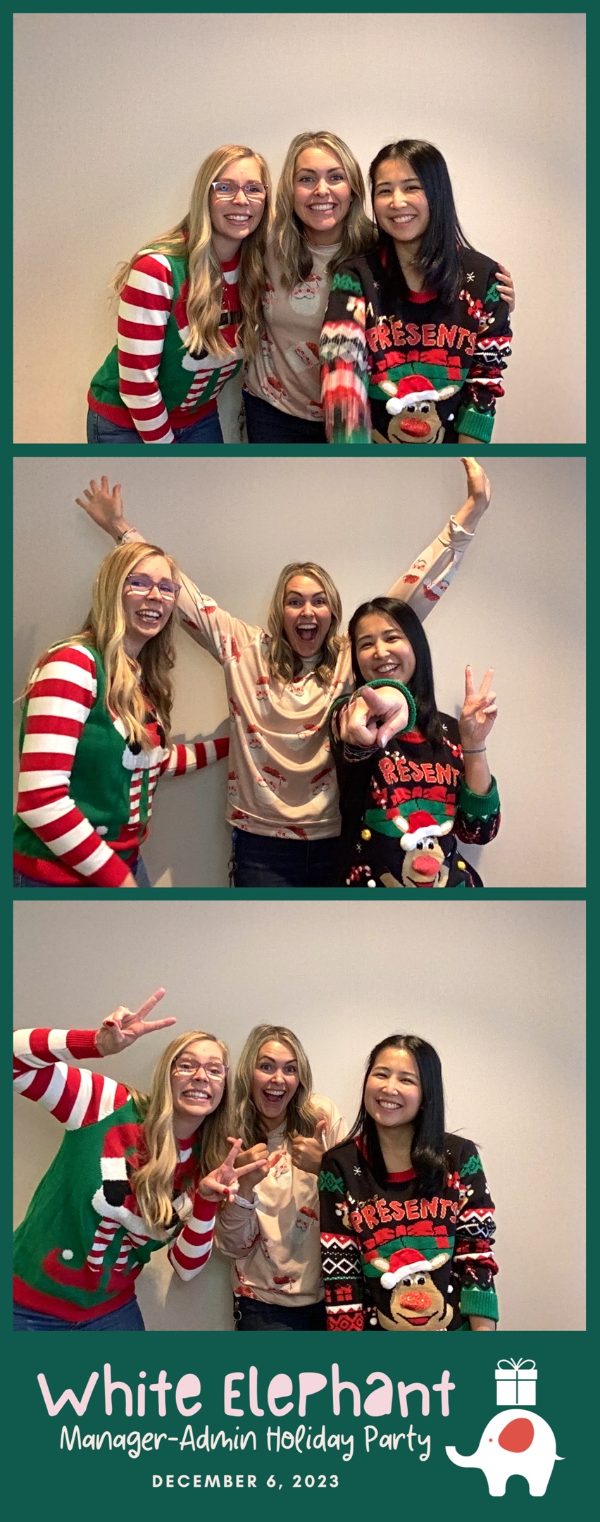 White Elephant ManagerAdmin Party 2023