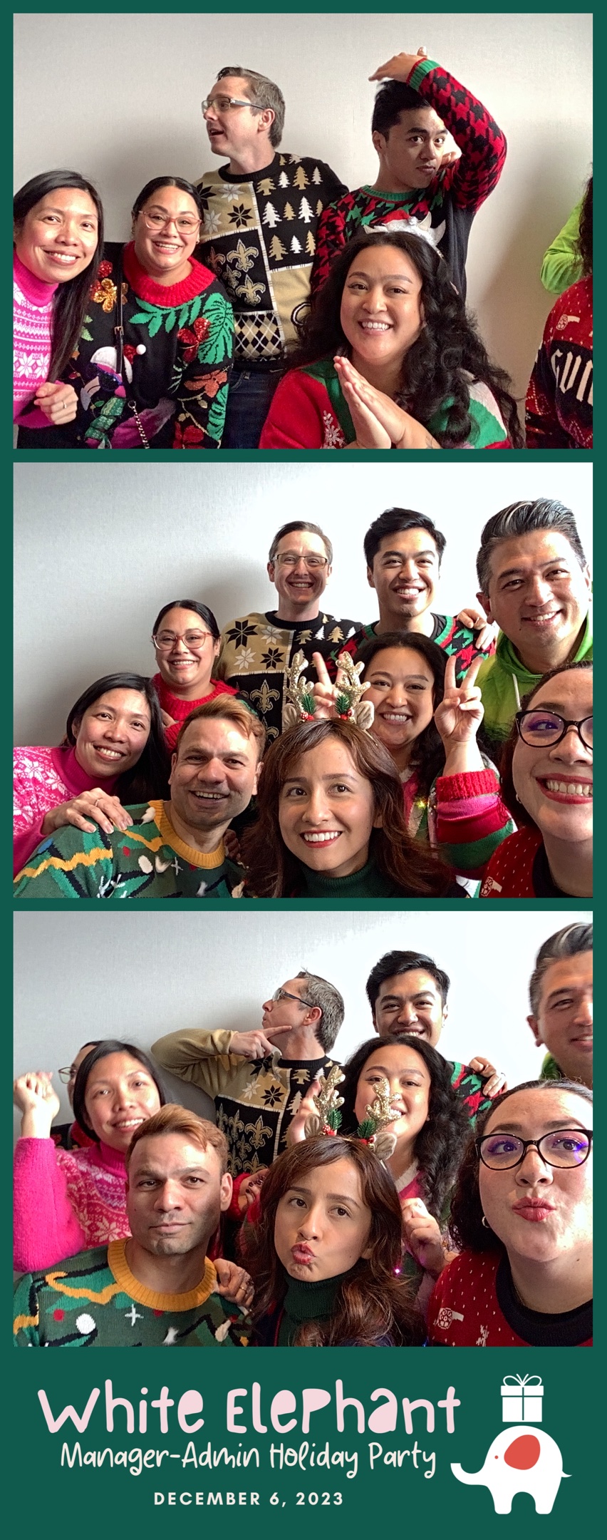 White Elephant ManagerAdmin Party 2023