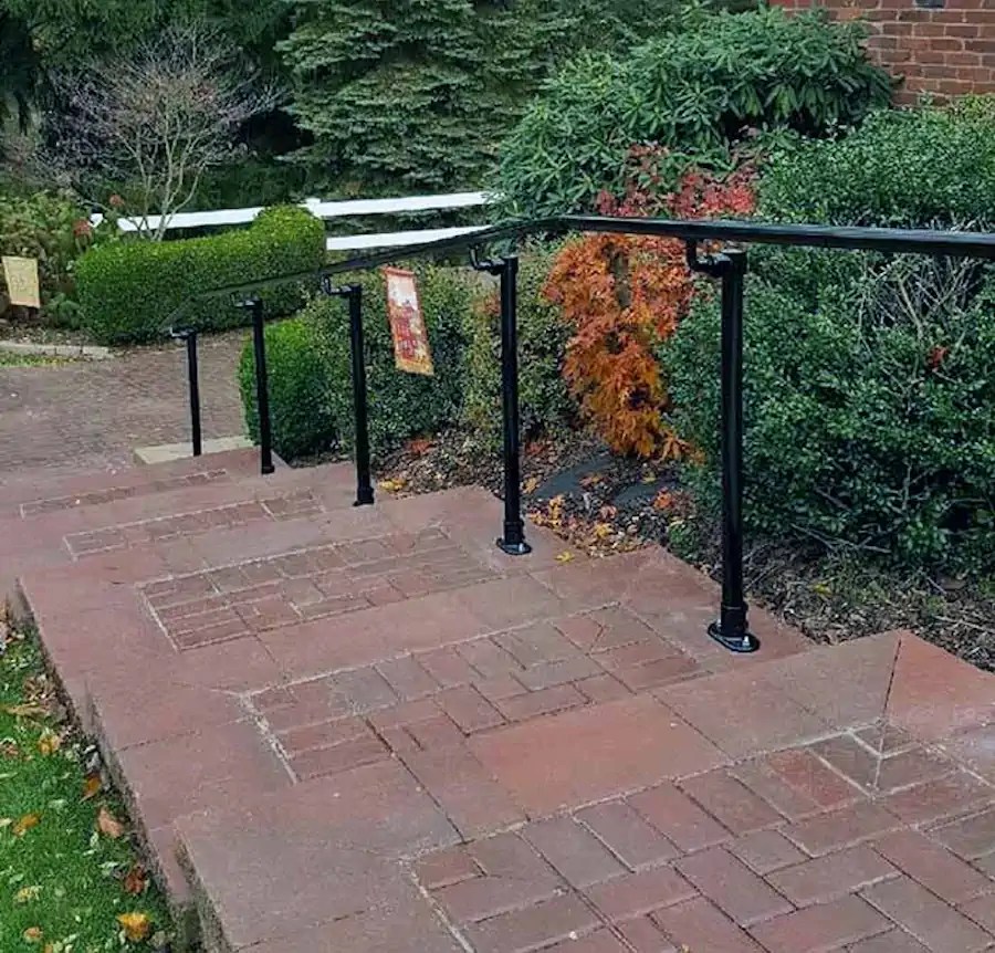 13 DIY Outdoor Stair Railing Ideas Simplified Building