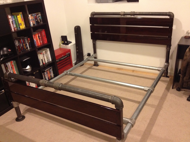 The Perfect Bed Frame for the Industrial Bedroom