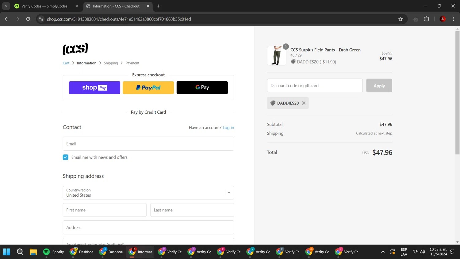 CCS Discount Codes 20 Off October 2024