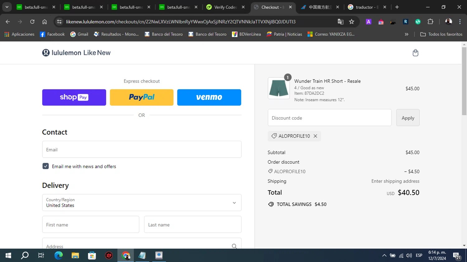 lululemon Like New Promo Codes 10 Off July 2024