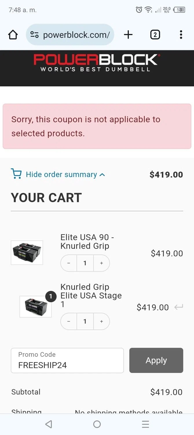 PowerBlock Promo Codes 20 Off June 2024