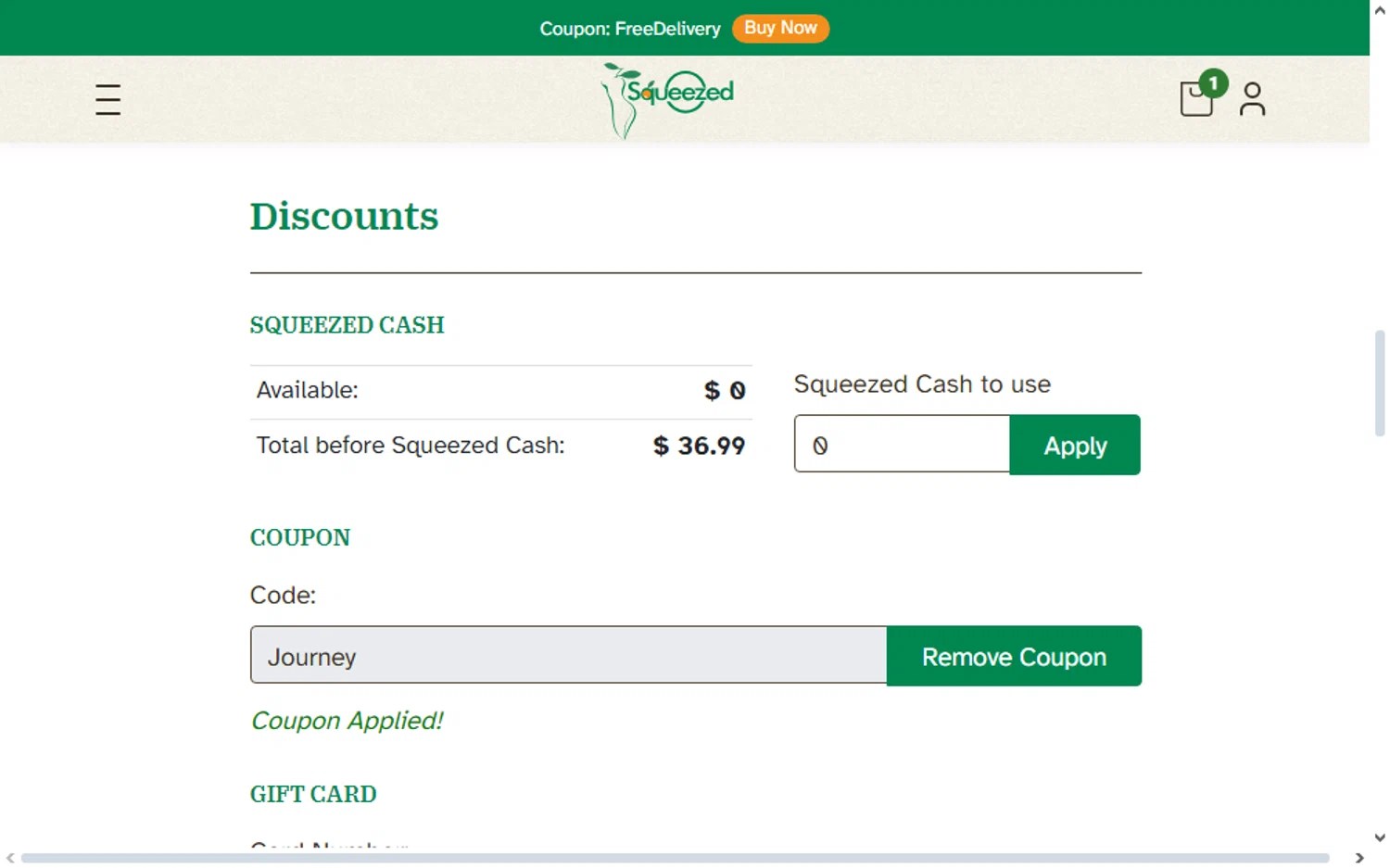 Squeezed Coupon Codes 20 Off September 2024