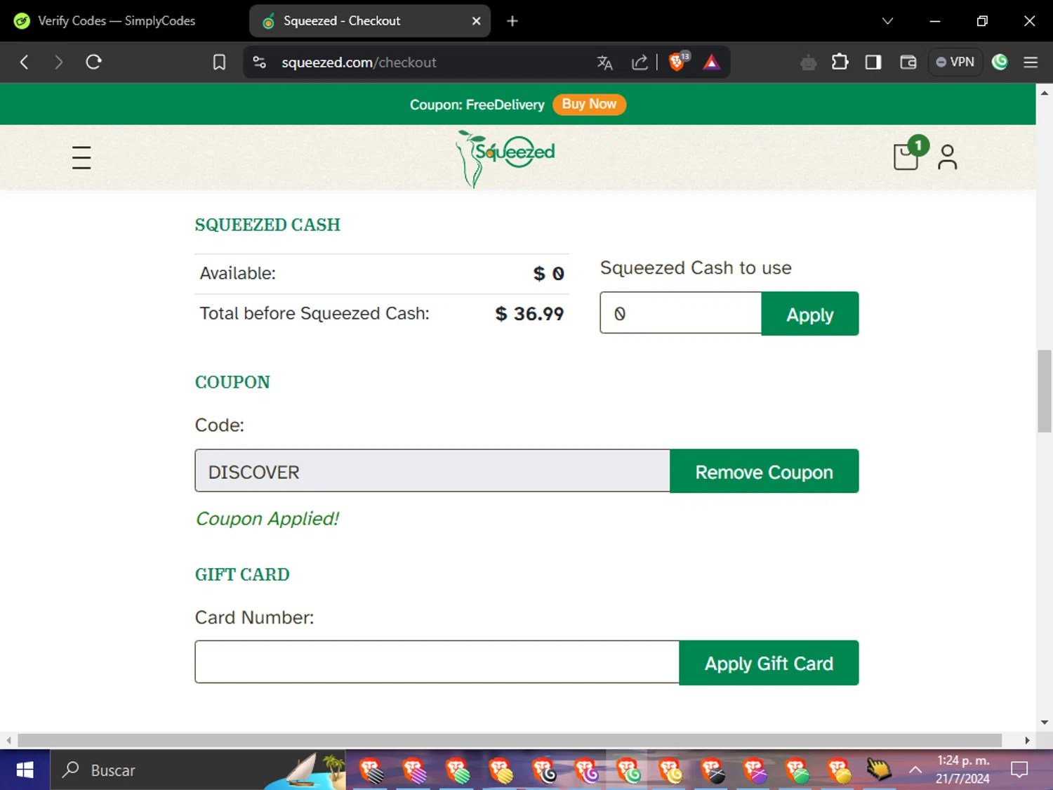 Squeezed Coupon Codes 20 Off September 2024