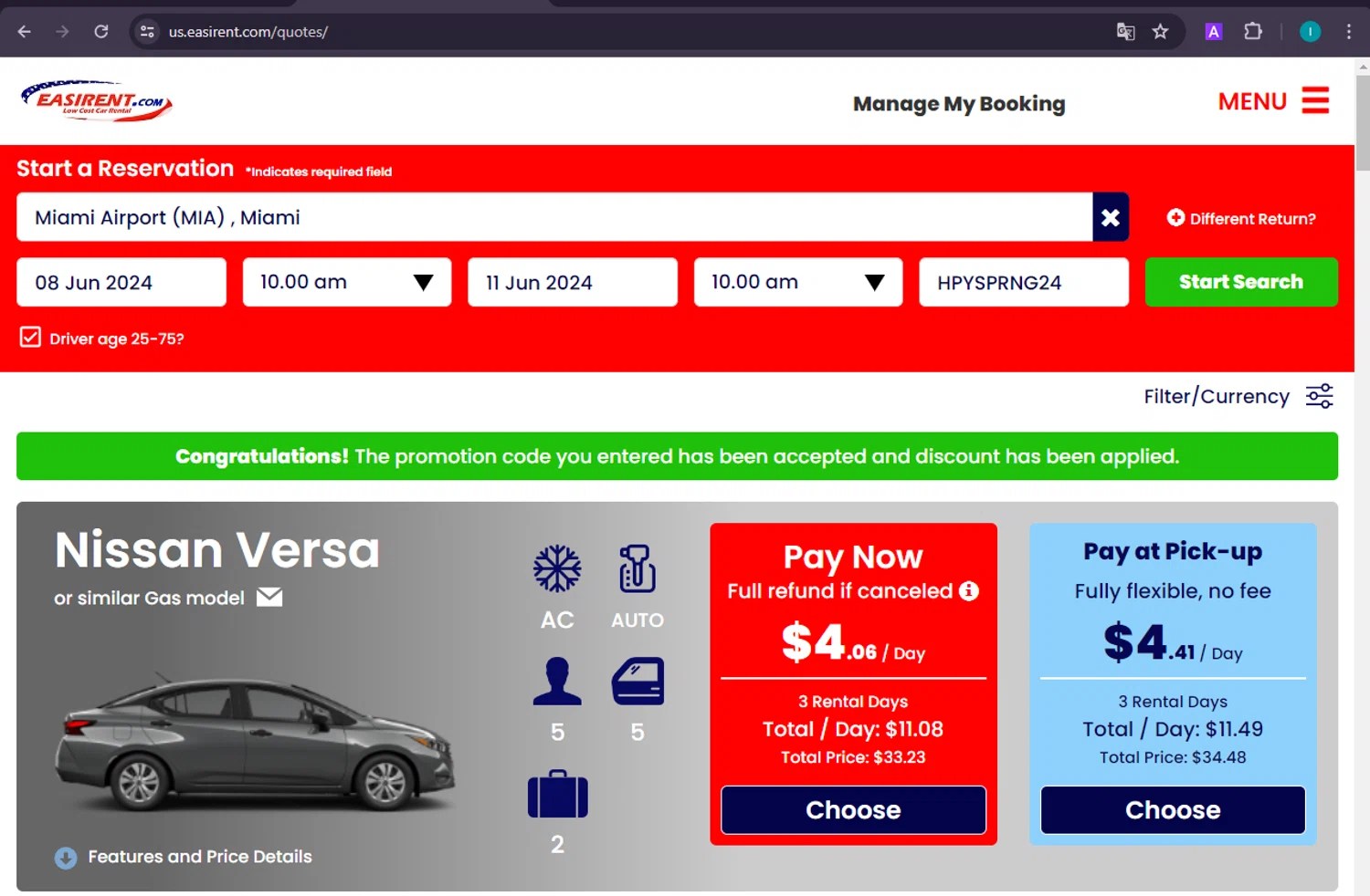 Easirent Promo Codes 5 Off August 2024