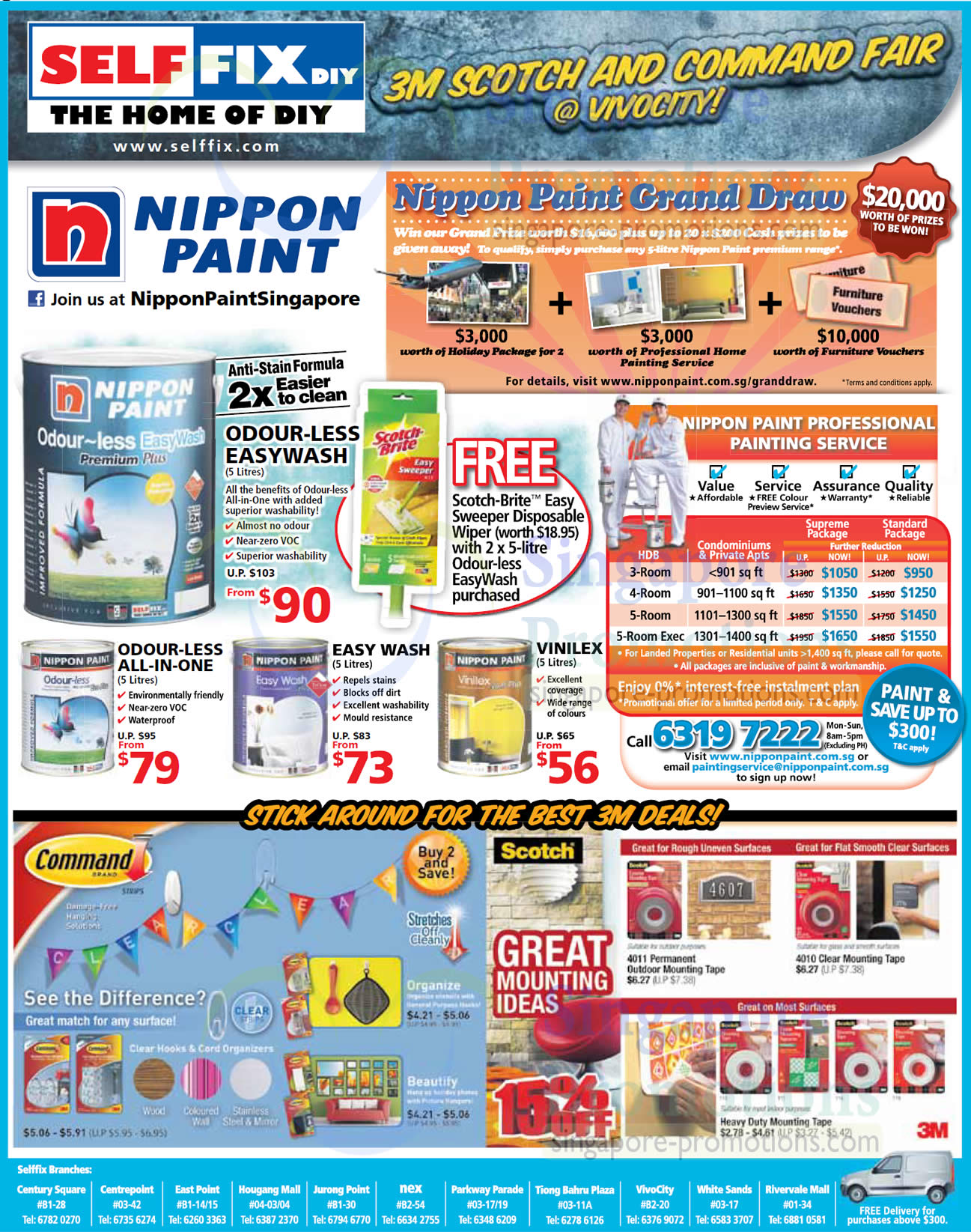 (EXPIRED) Selffix DIY 3M Scotch & Command Fair VivoCity 16 Nov 2012
