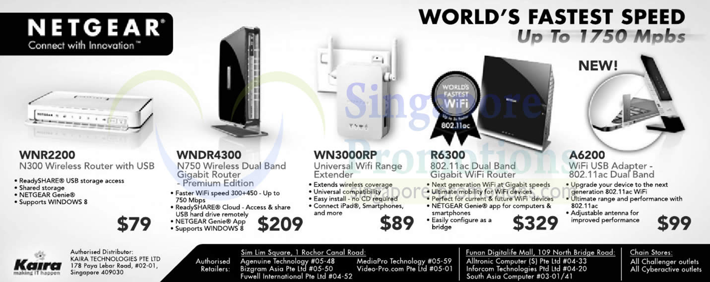 List of Netgear R6300 Router related Sales, Deals, Promotions & News