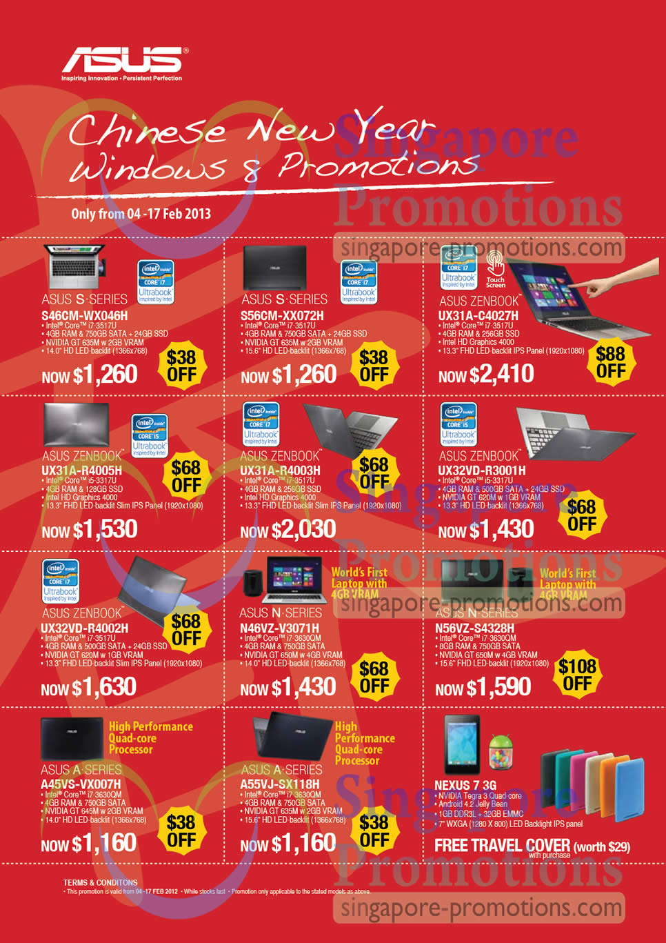 ASUS 4 Feb 2013 » ASUS Notebooks & Smartphone Coupons 4 17 Feb 2013