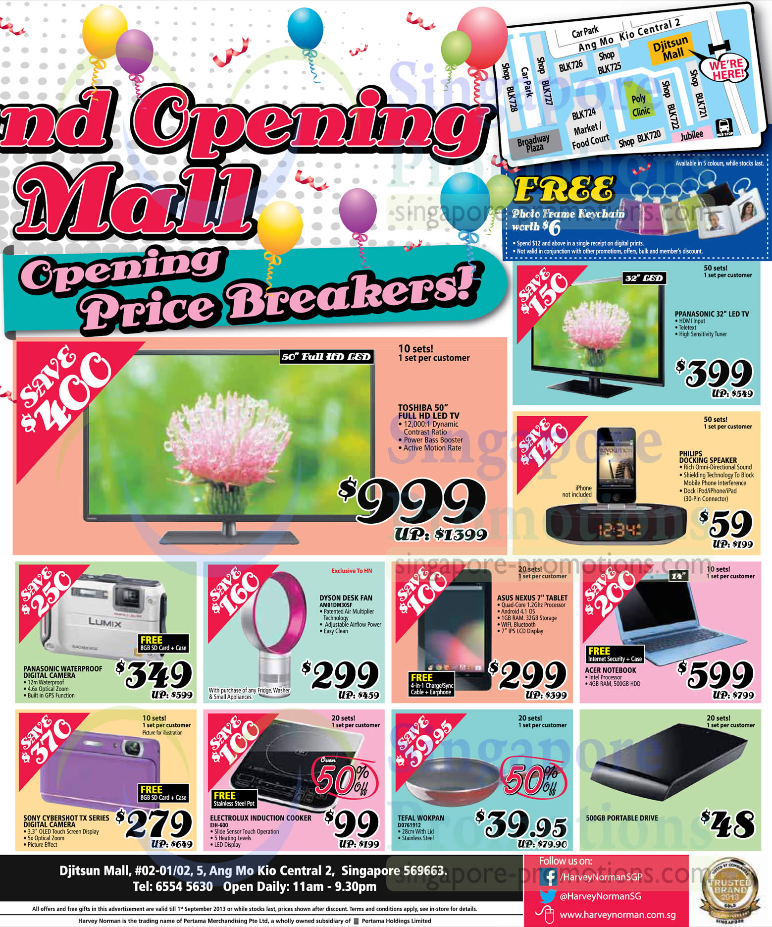 Harvey Norman 14th Grand Opening Celebration Offers Djitsun Mall 28