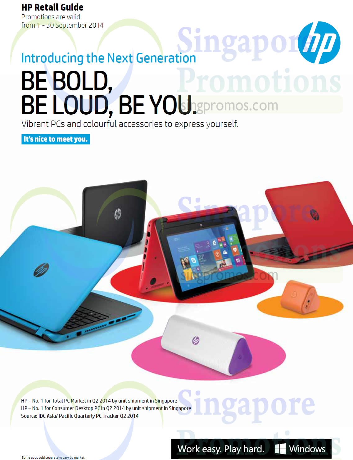 (EXPIRED) HP Notebooks, Desktop PCs & Accessories Promotion Offers 1