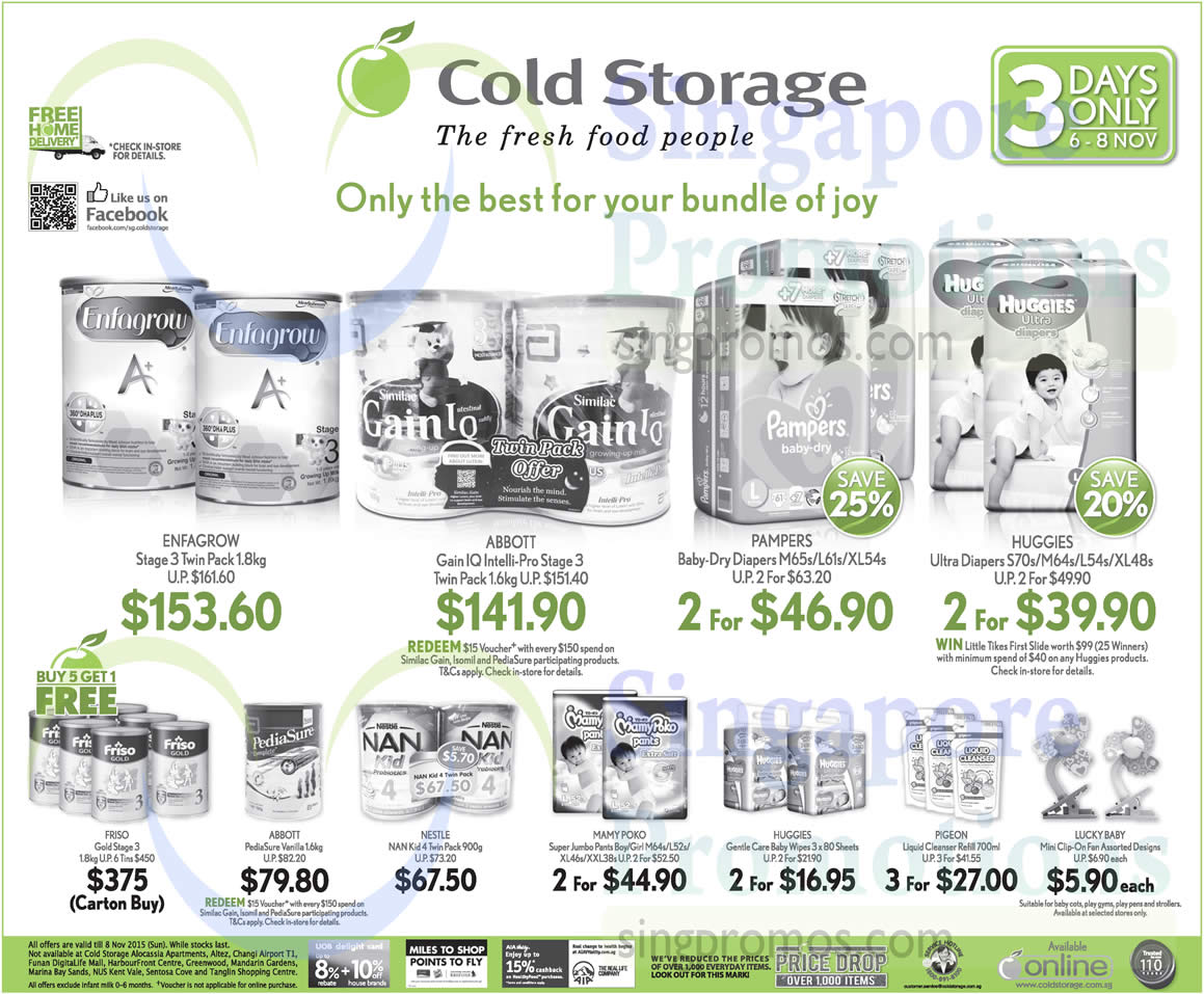 Cold Storage 6 Nov 2015 » (EXPIRED) Cold Storage Baby Products Offers 7
