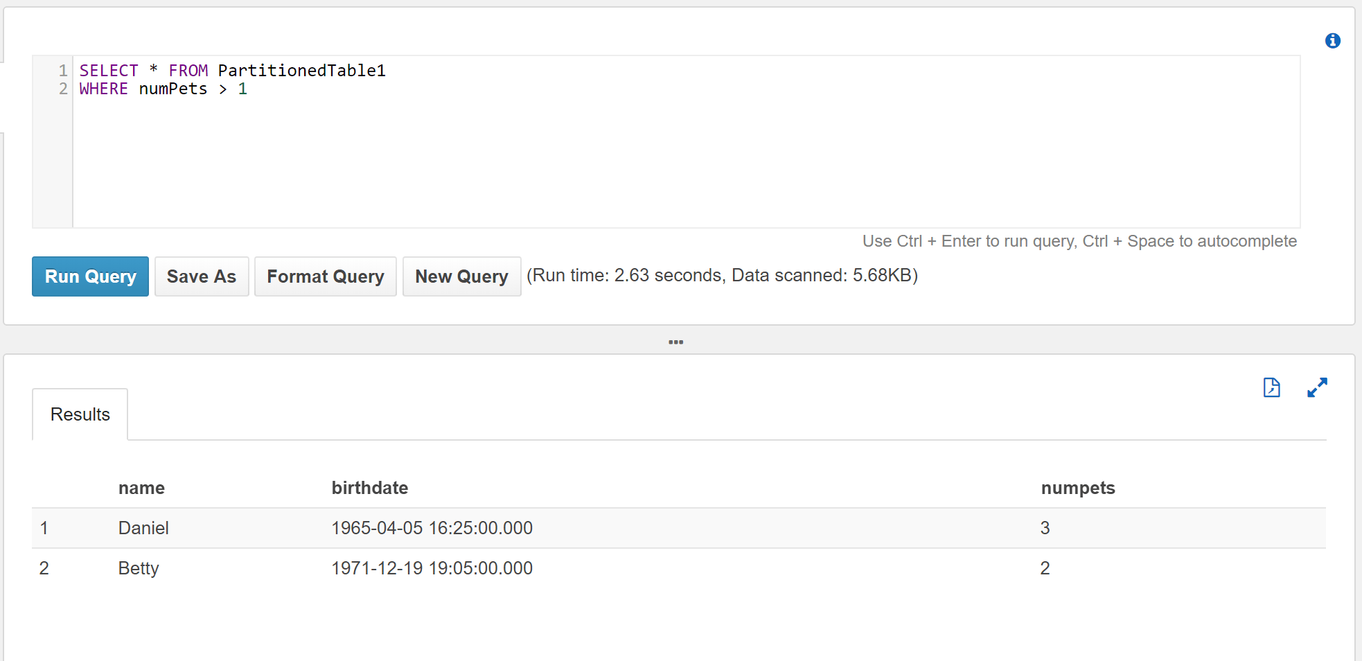 Partitioning Your Data With Amazon Athena Skeddly