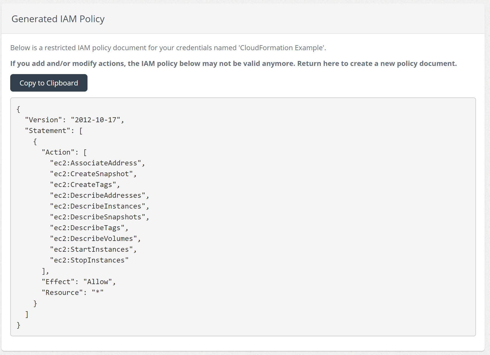 Automating EC2 Backups from CloudFormation Skeddly