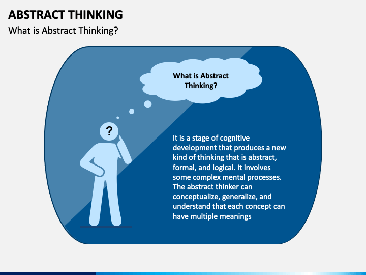 Abstract Thinking PowerPoint and Google Slides Template PPT Slides