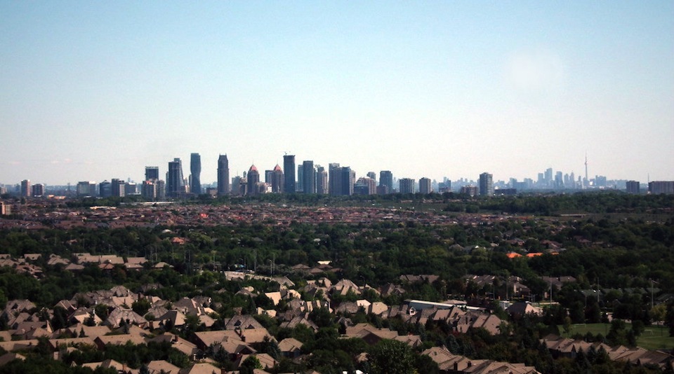 Photo of the Day Mississauga's Intensifying Skyline UrbanToronto