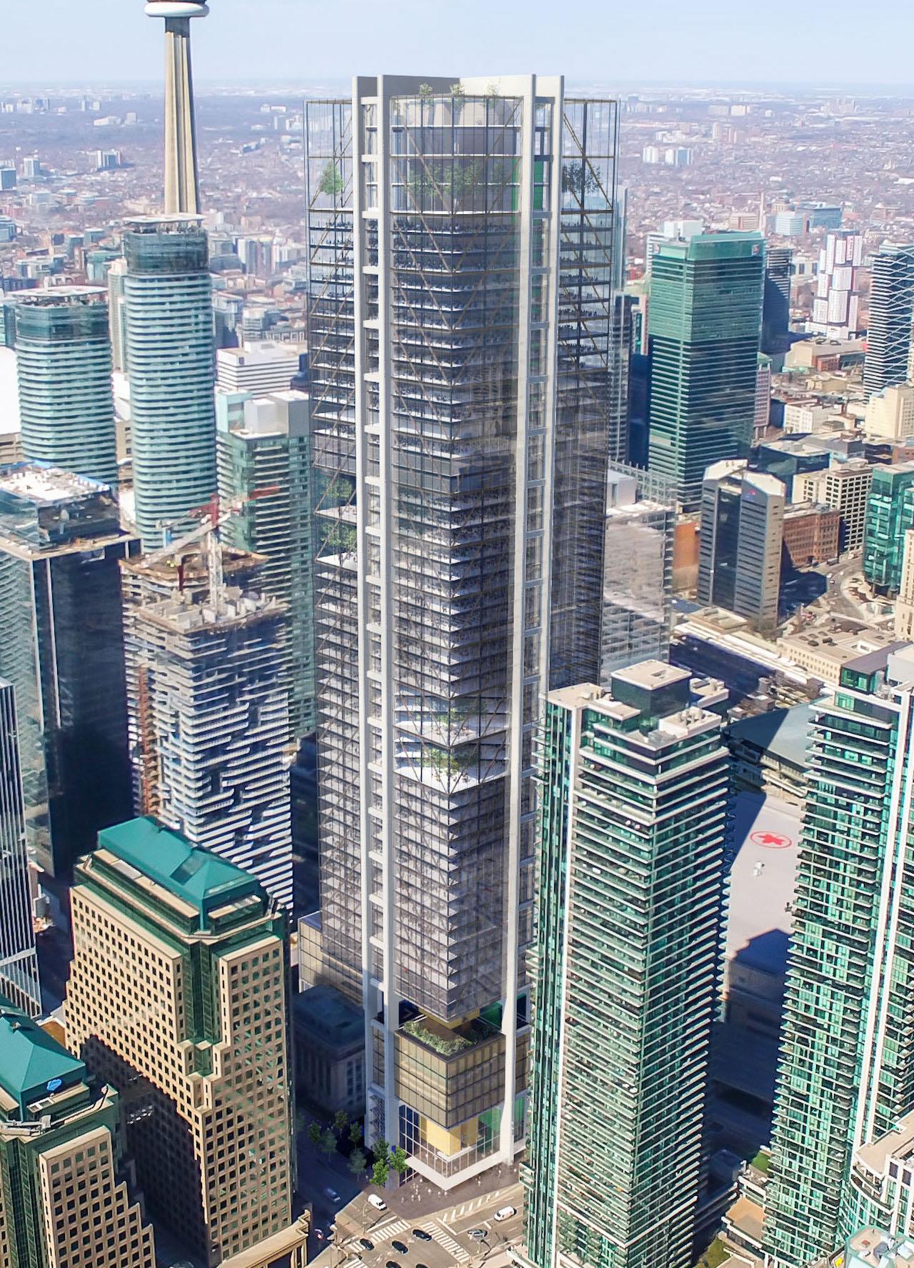 Oxford Properties Proposes 60Storey Tower at Bay and Harbour